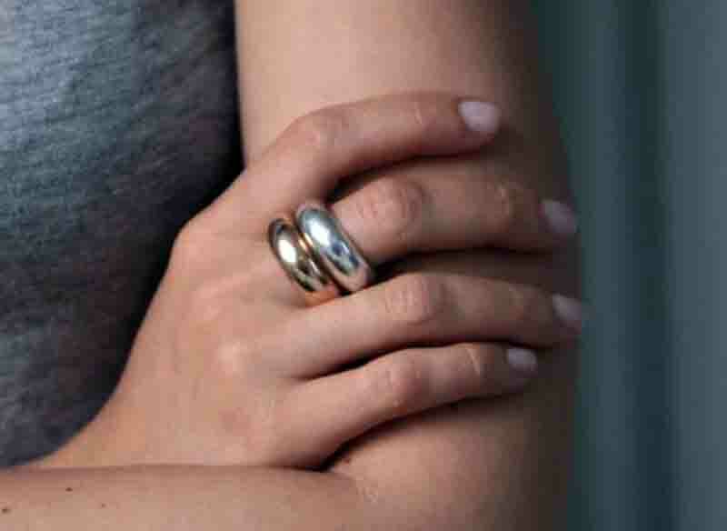 Anello Fedone Fascione in Argento 925 Massiccio – Fatto a Mano