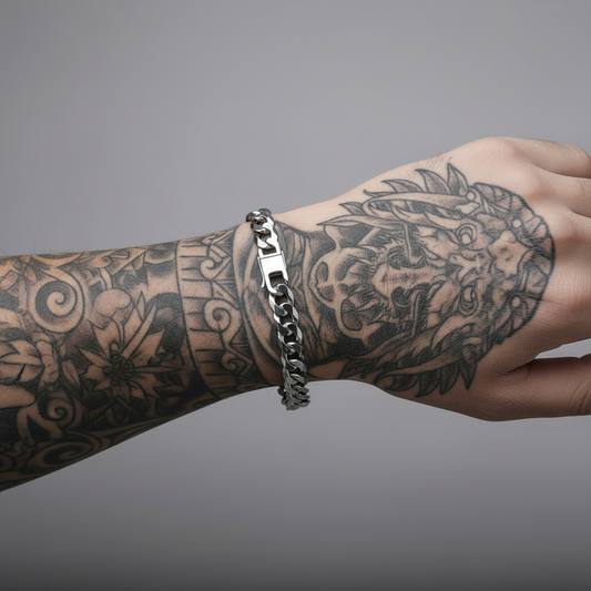 bracciale catena uomo argento 925 massicico artmidgioielli