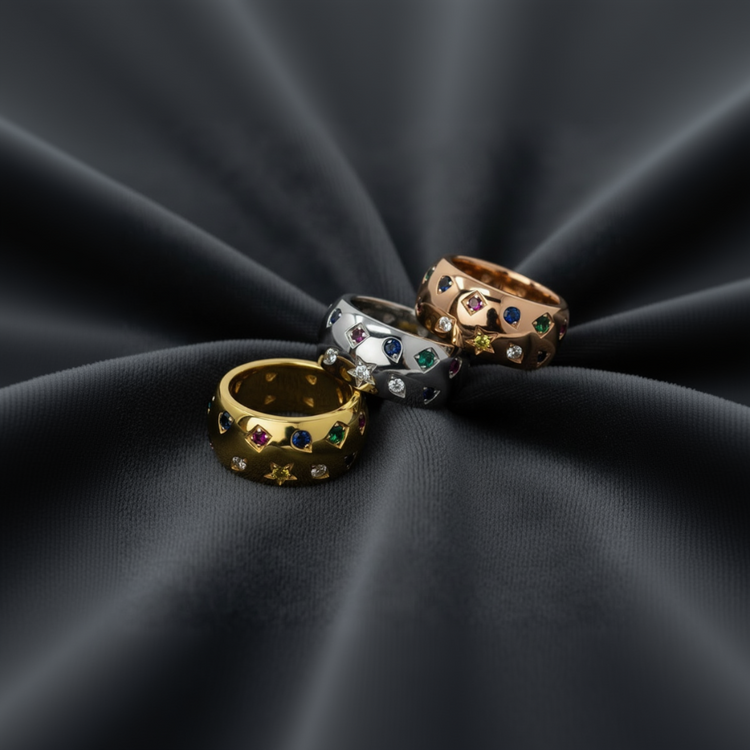 Collezione Anello argento 925 rodiato anallergico Art MiD gioielli