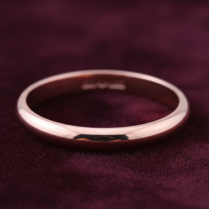 Diana Fede oro Rosa 18 kt. incisione Gratis anello matrimonio nozze uomo donna