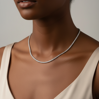 Collana Argento 925 stile Dodo pepite granelli  uomo donna
